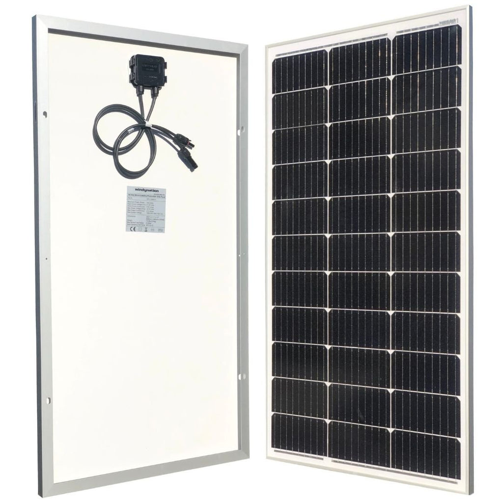 100 Watt 12 - Volt Monocrystalline Solar Panel - THE ONLY Mars Emporium
