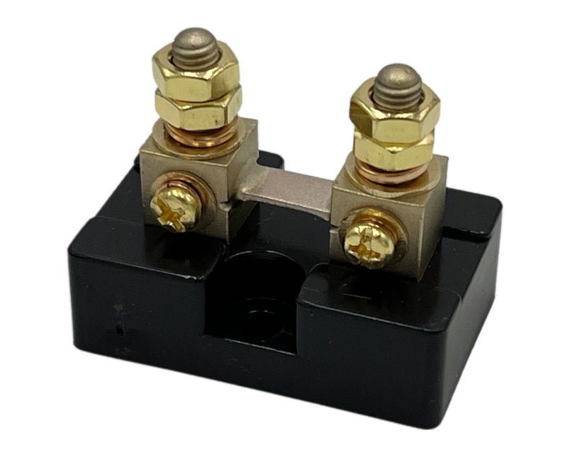 100A / 75mV Shunt with Mounting Base, 0.25% - THE ONLY Mars Emporium