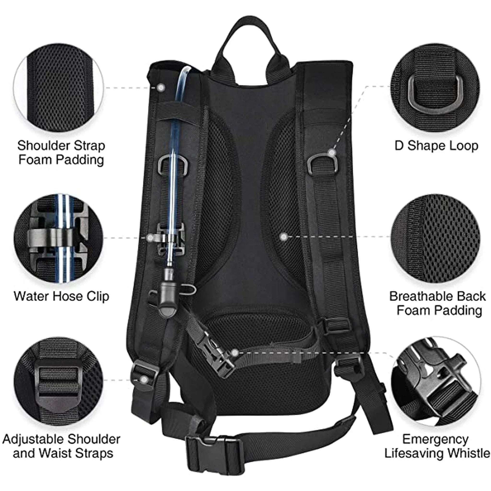 18" Tactical Hydration Backpack – Rugged & Hydrated - THE ONLY Mars Emporium