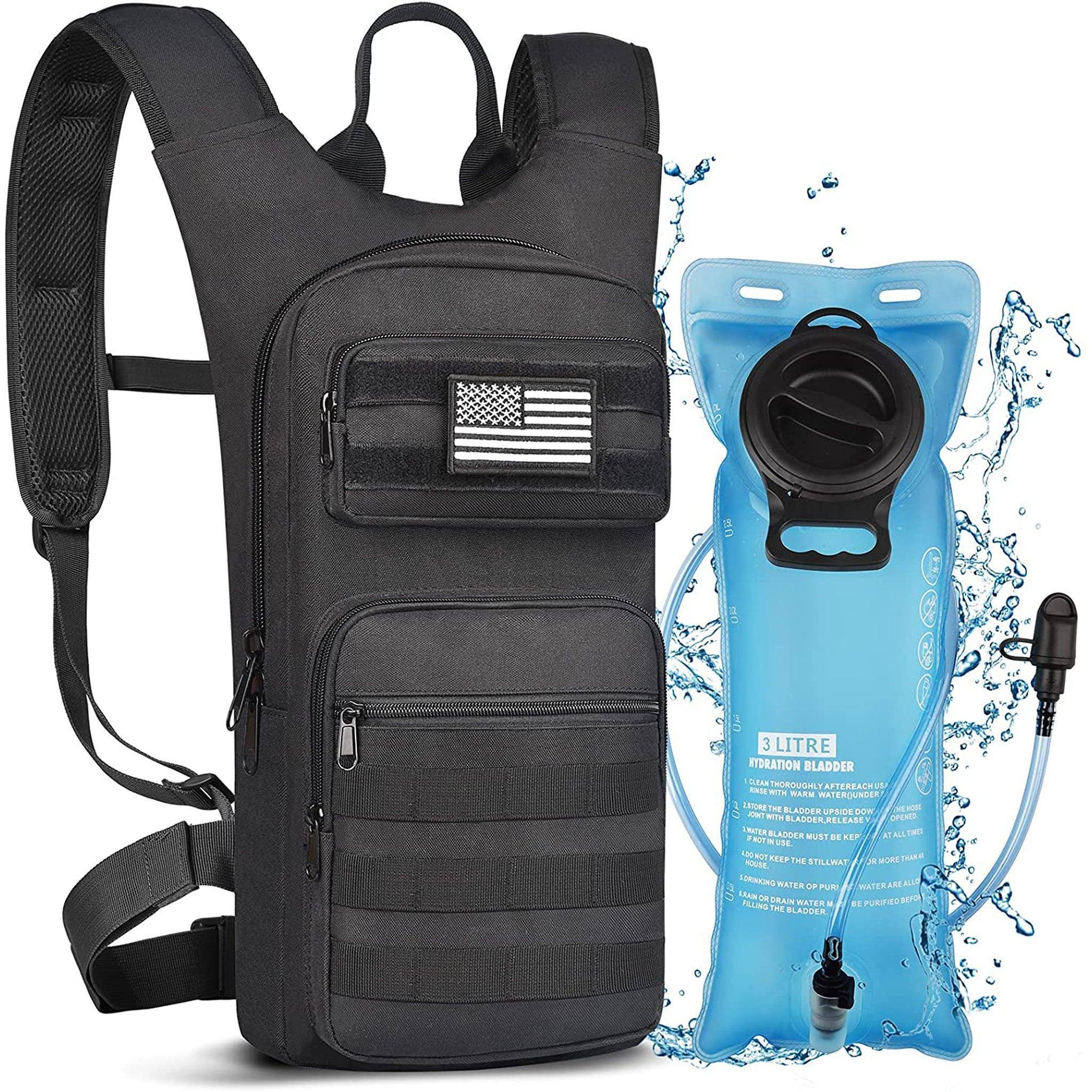 18" Tactical Hydration Backpack – Rugged & Hydrated - THE ONLY Mars Emporium