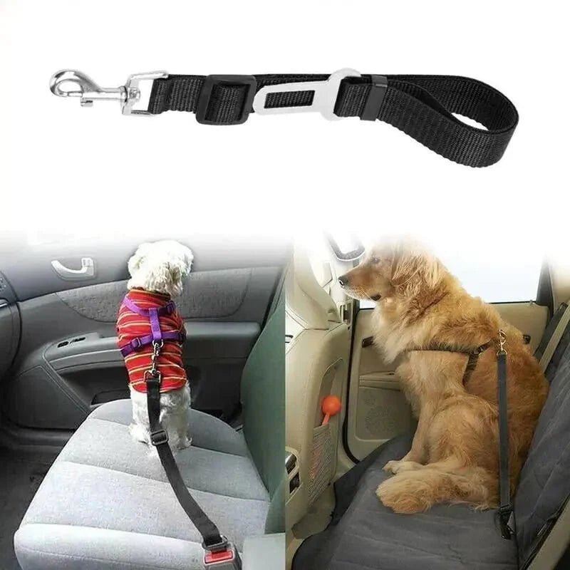 2 Pack Cat DOG PET Safety Seatbelt Car Vehicle Seat Belt Adjustable Harness Lead - THE ONLY Mars Emporium