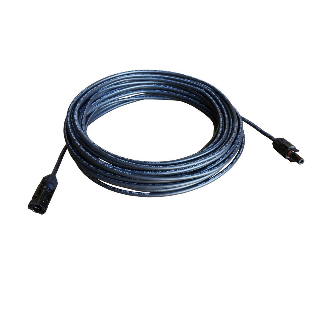 8 Gauge (AWG) Solar Panel Extension Cable Wire with Solar Connectors - THE ONLY Mars Emporium