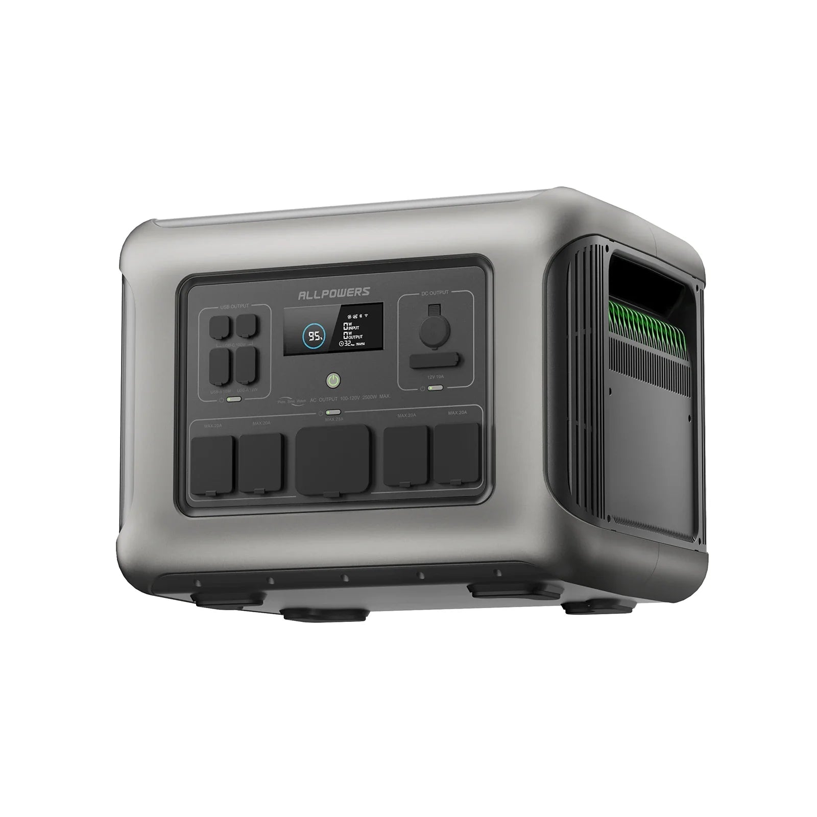 ALLPOWERS Portable Power Station R600, 299Wh LiFeP04 Battery with 2x 600W (1200W Surge) AC Outlets for Outdoor Camping RV Home - THE ONLY Mars Emporium