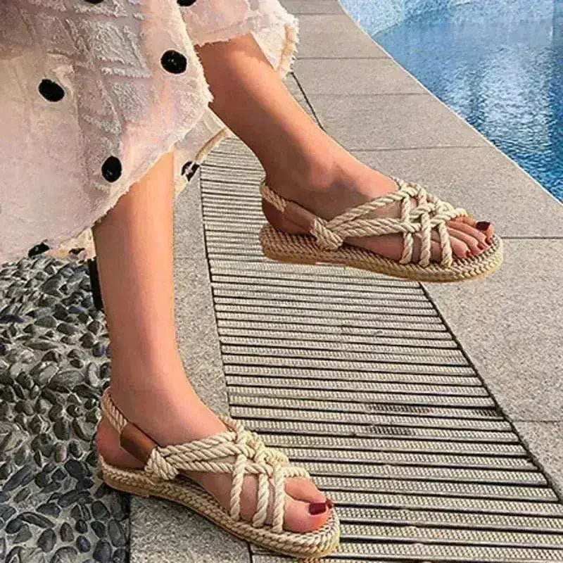 Braided Rope Sandals - THE ONLY Mars Emporium