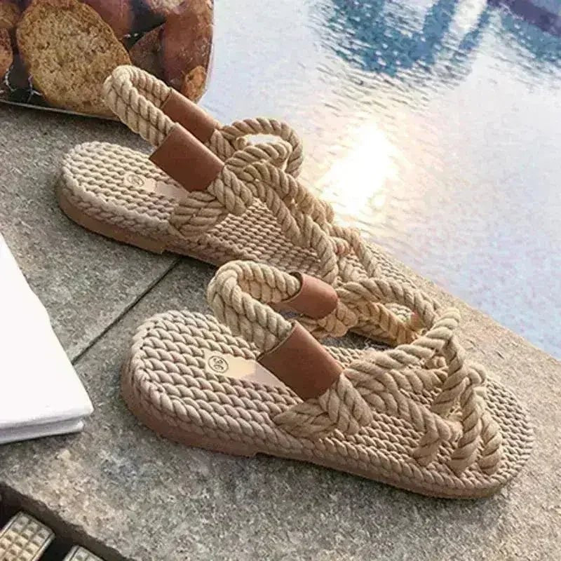 Braided Rope Sandals - THE ONLY Mars Emporium