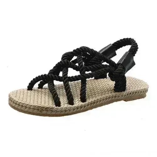 Braided Rope Sandals - THE ONLY Mars Emporium