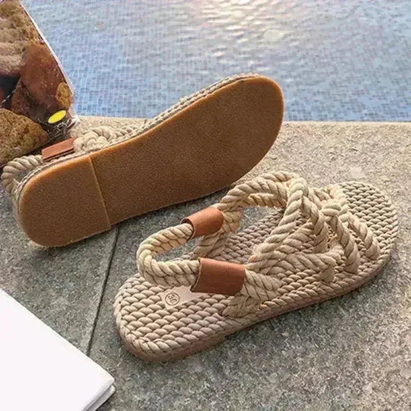 Braided Rope Sandals - THE ONLY Mars Emporium
