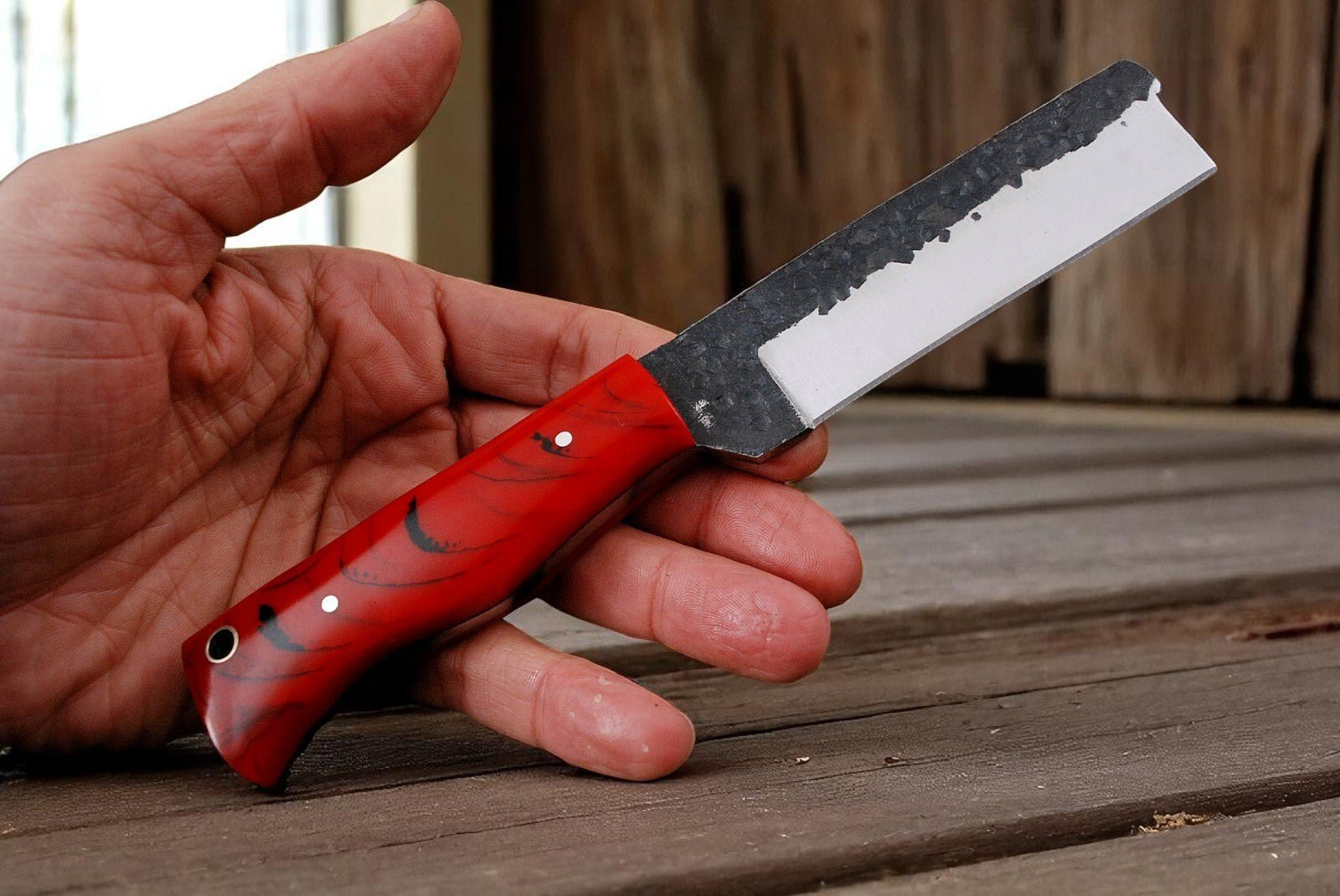 Cowboy Bull Cutter Knife with Resin Handle - THE ONLY Mars Emporium