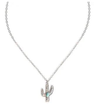 Desert Bloom Saguaro Cactus Necklace - THE ONLY Mars Emporium