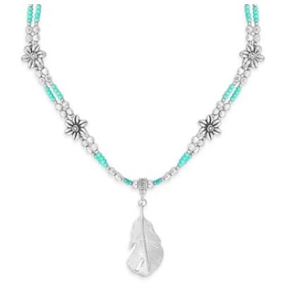 Desert Bloom Turquoise Necklace - THE ONLY Mars Emporium