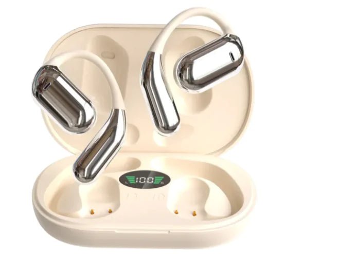 Ear - Mounted Bluetooth Headset with LED Display (One Set) - THE ONLY Mars Emporium