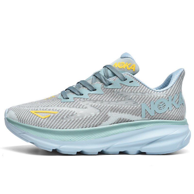 Fashion Lace - up Mesh Sneakers Men Lightweight Shock Absorption Training Shoes Soft - sole Running Sports Shoes - THE ONLY Mars Emporium