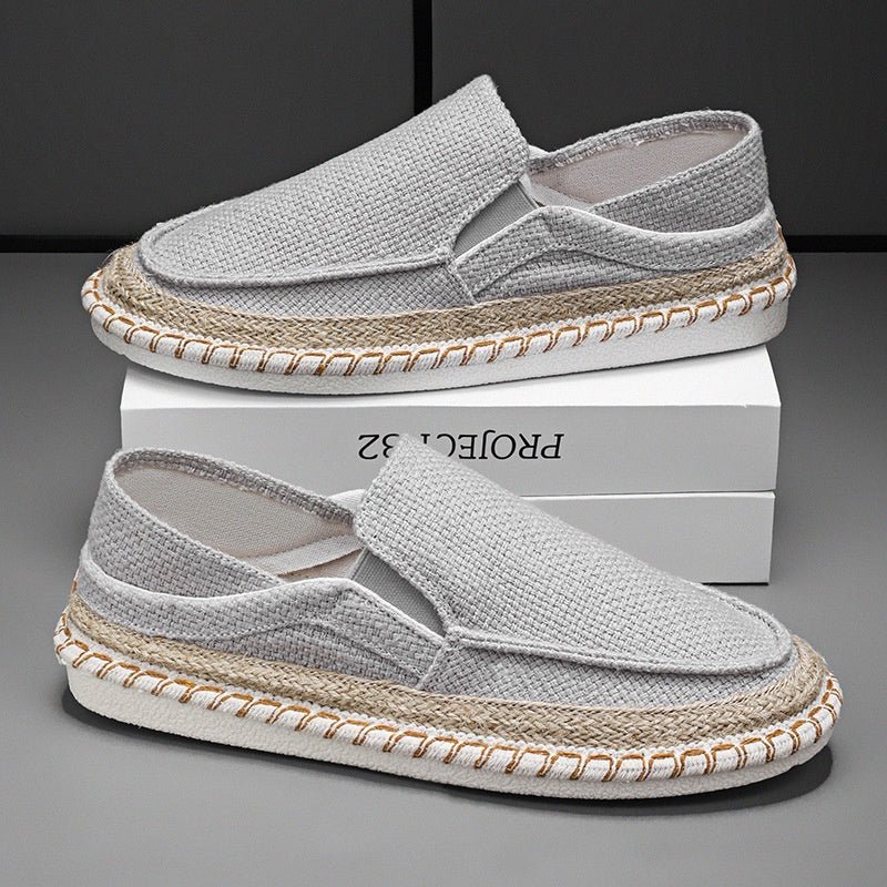 Fisherman Shoes Men's Breathable Cloth Shoes Hanfu Shoes Men's Casual Slip - On Loafers Driving Old Beijing Cloth Shoes - THE ONLY Mars Emporium