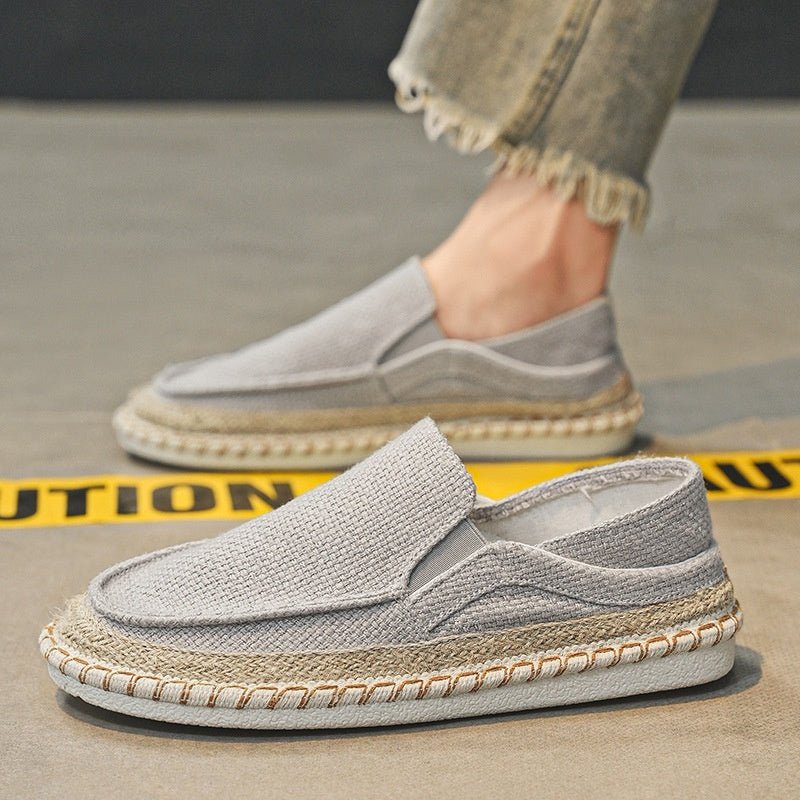 Fisherman Shoes Men's Breathable Cloth Shoes Hanfu Shoes Men's Casual Slip - On Loafers Driving Old Beijing Cloth Shoes - THE ONLY Mars Emporium