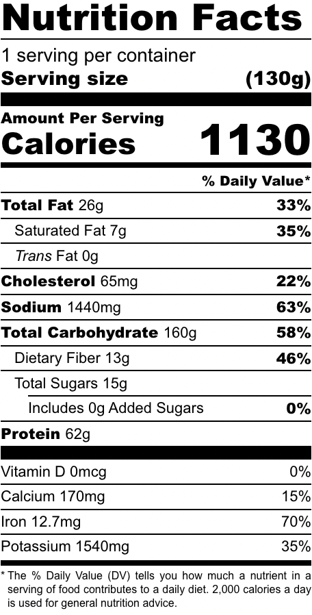 FOUNDATION Outdoors Spaghetti with Meat Sauce Meal - THE ONLY Mars Emporium