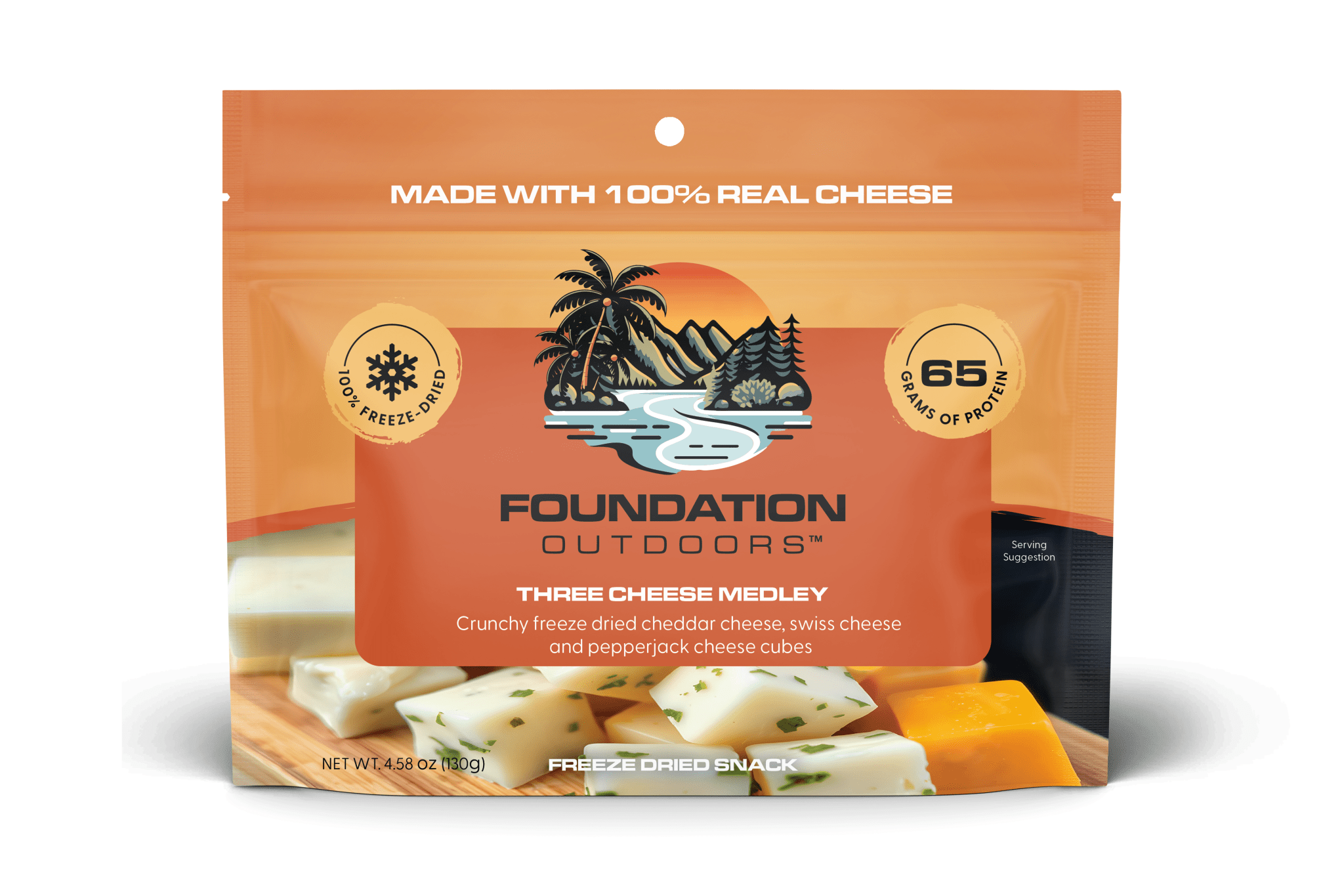 FOUNDATION Outdoors Three Cheese Medley Bites - THE ONLY Mars Emporium