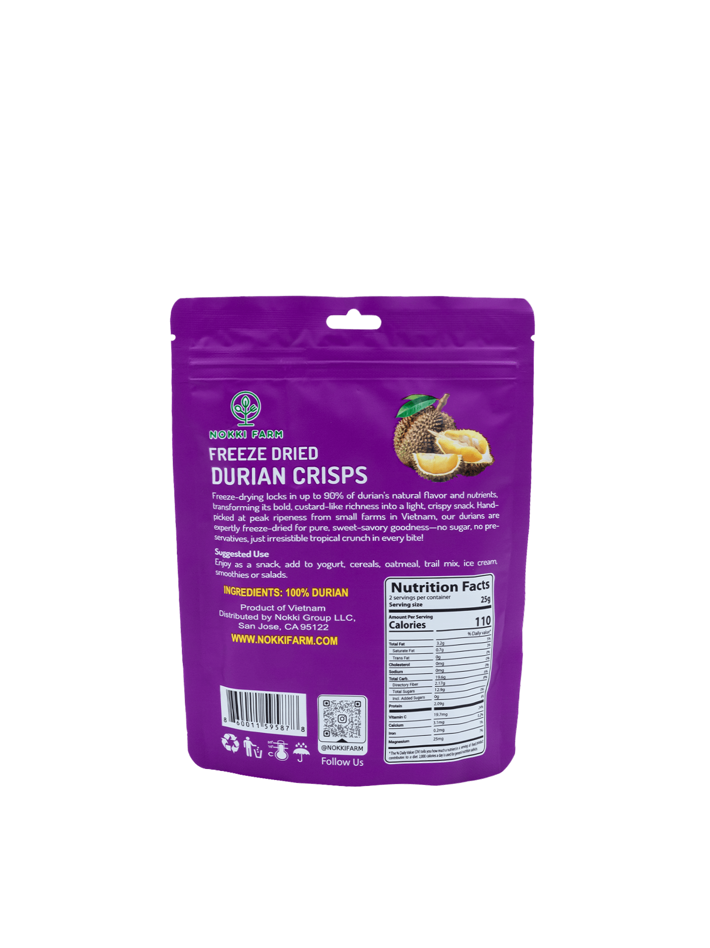 Freeze - Dried Durian - THE ONLY Mars Emporium