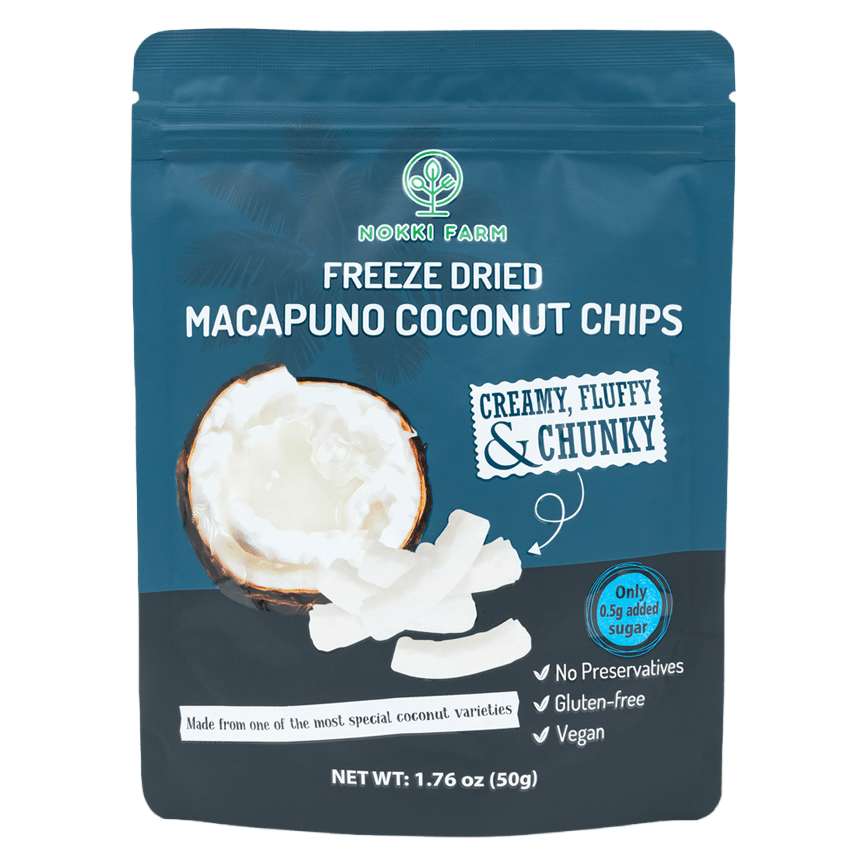 Freeze - Dried Macapuno Coconut Chips - THE ONLY Mars Emporium