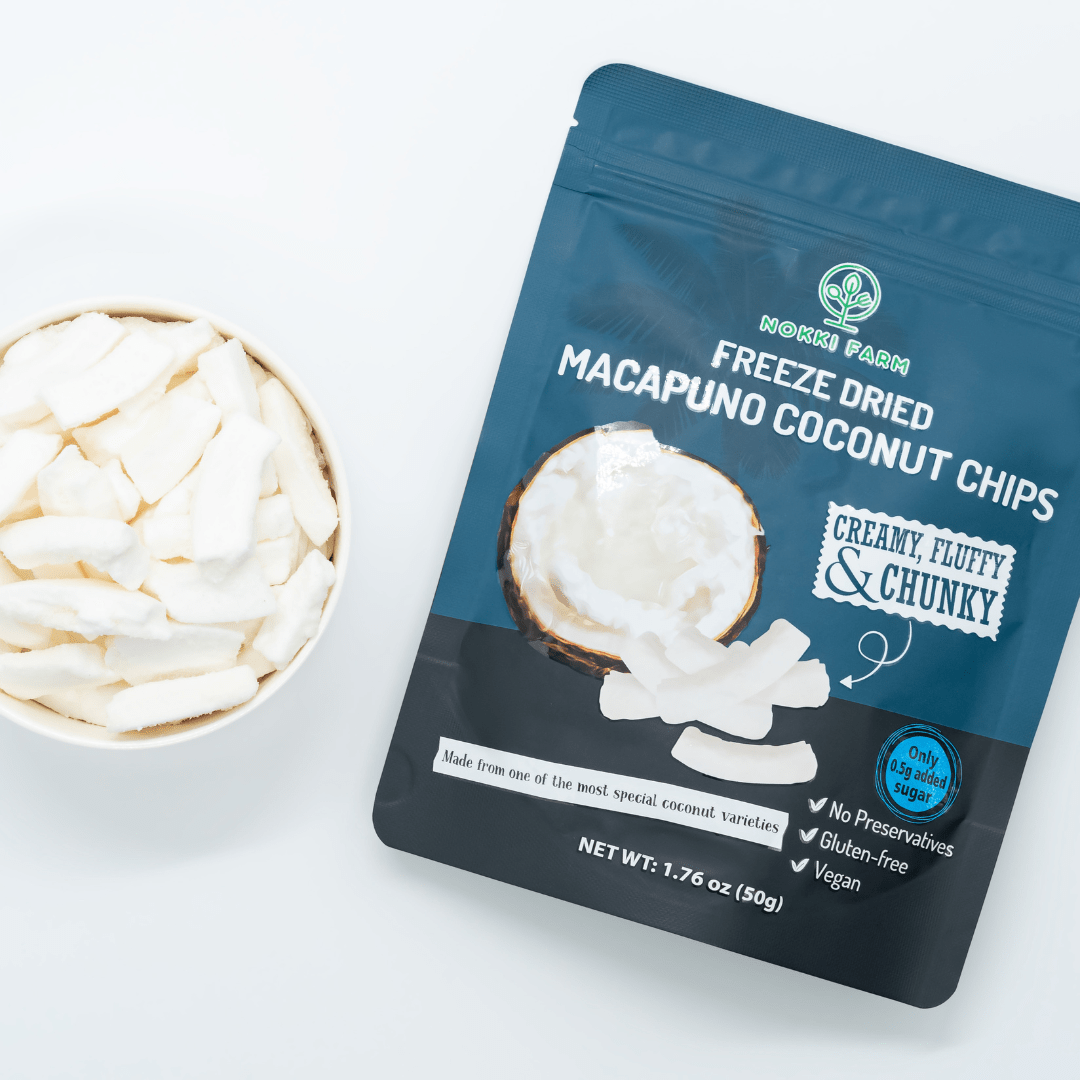 Freeze - Dried Macapuno Coconut Chips - THE ONLY Mars Emporium
