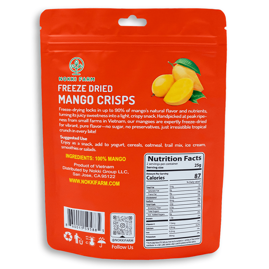 Freeze - Dried Mango - THE ONLY Mars Emporium