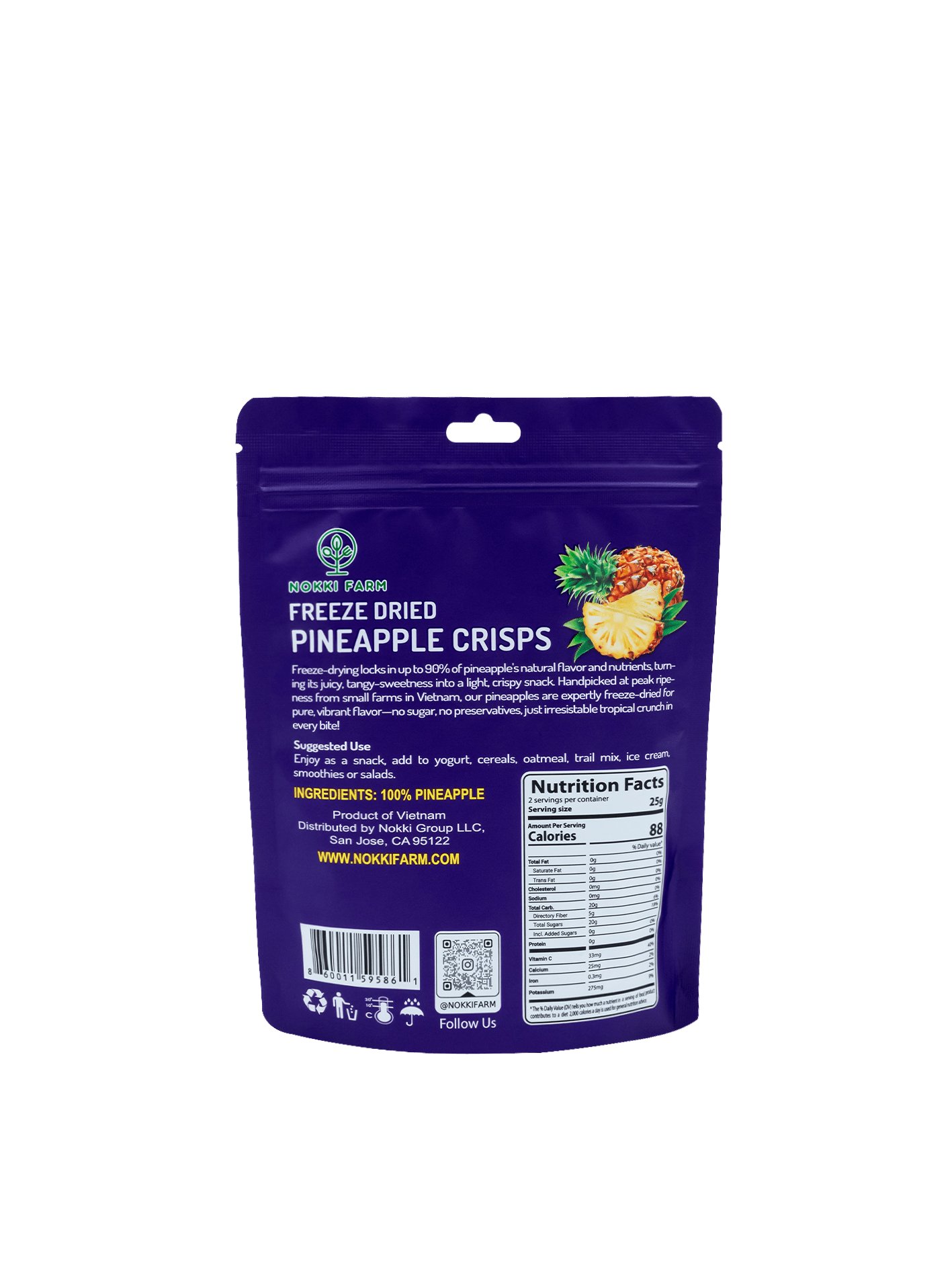 Freeze - Dried Pineapple - THE ONLY Mars Emporium