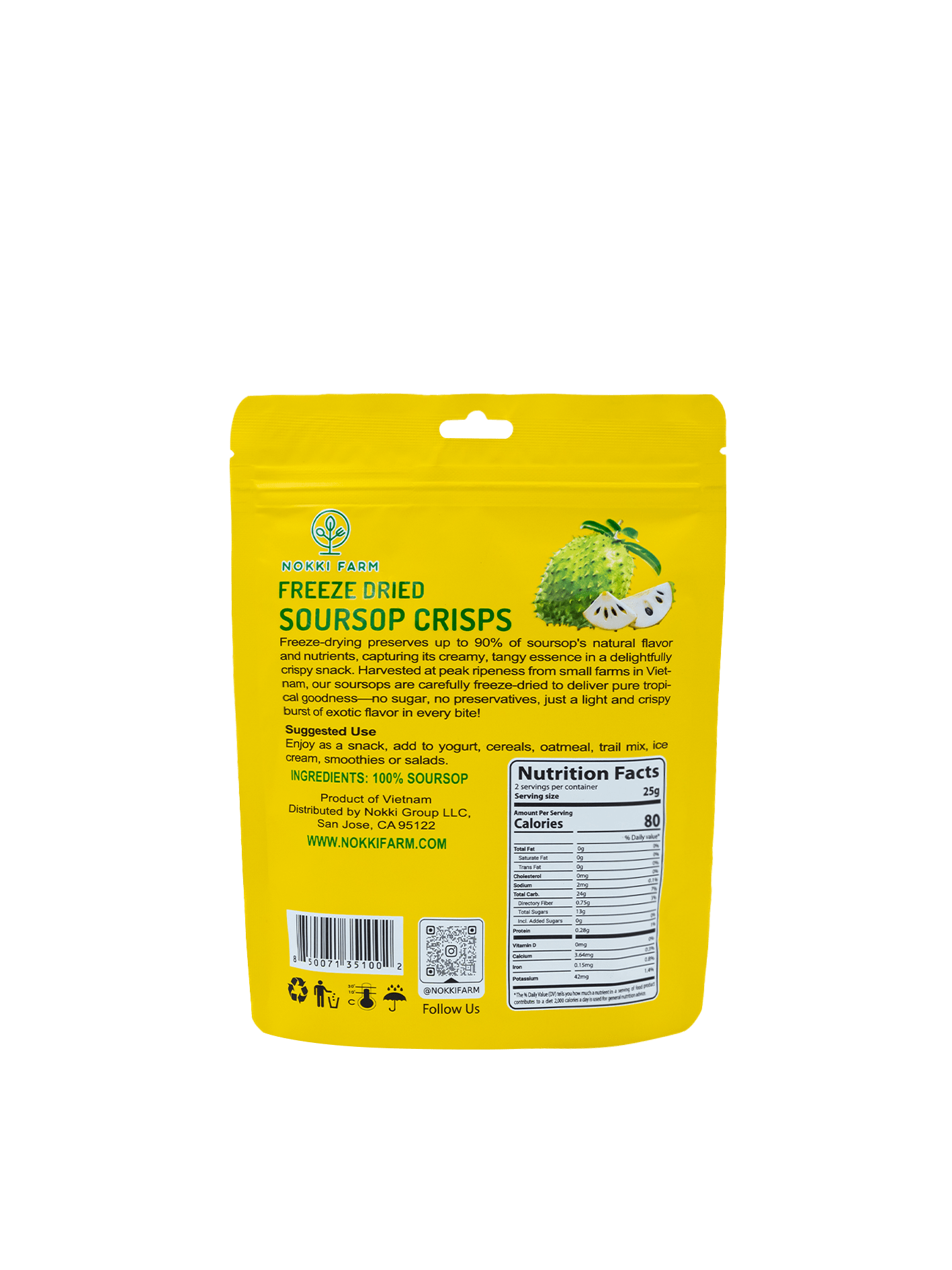 Freeze - Dried Soursop - THE ONLY Mars Emporium
