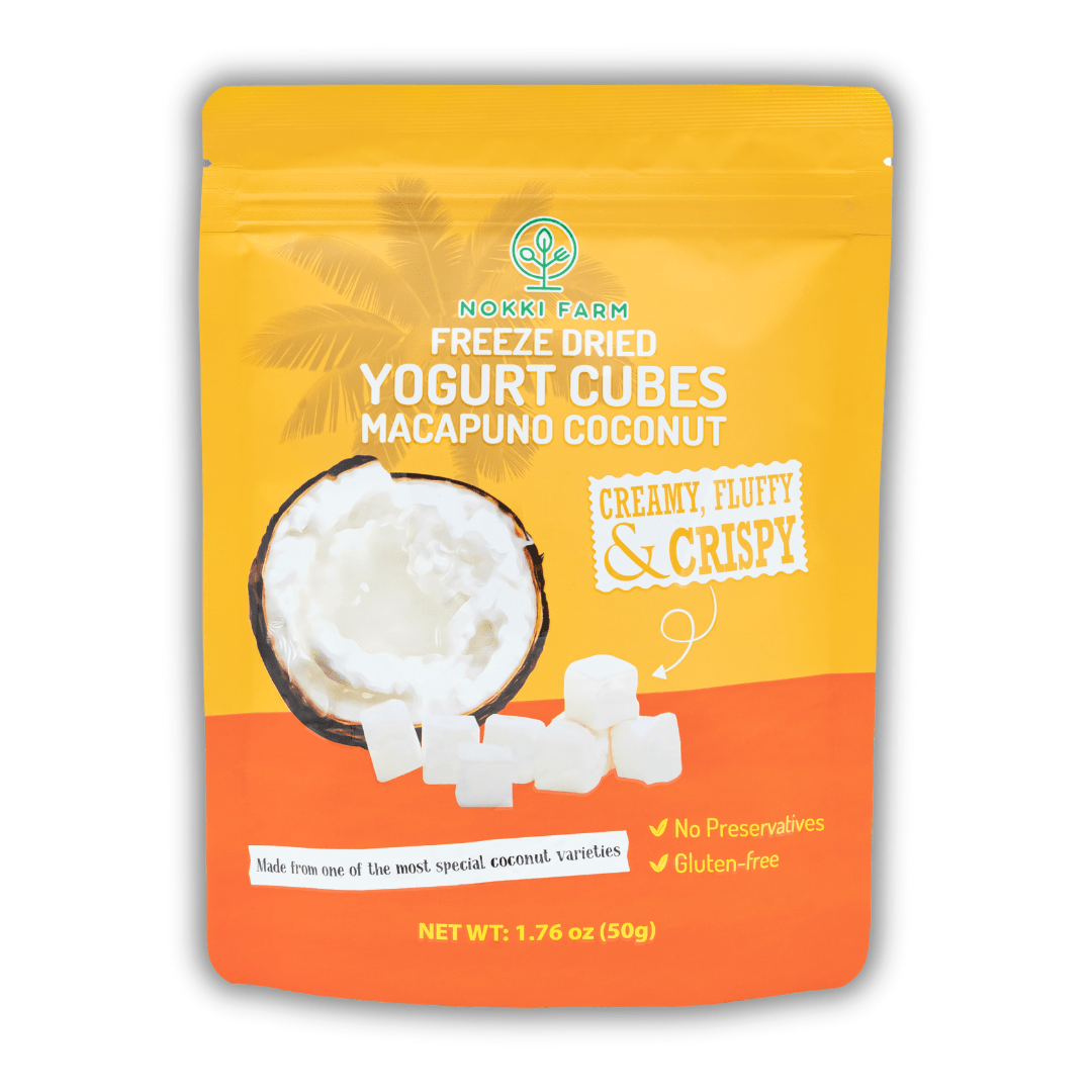 Freeze - Dried Yogurt Cubes - Macapuno Coconut - THE ONLY Mars Emporium