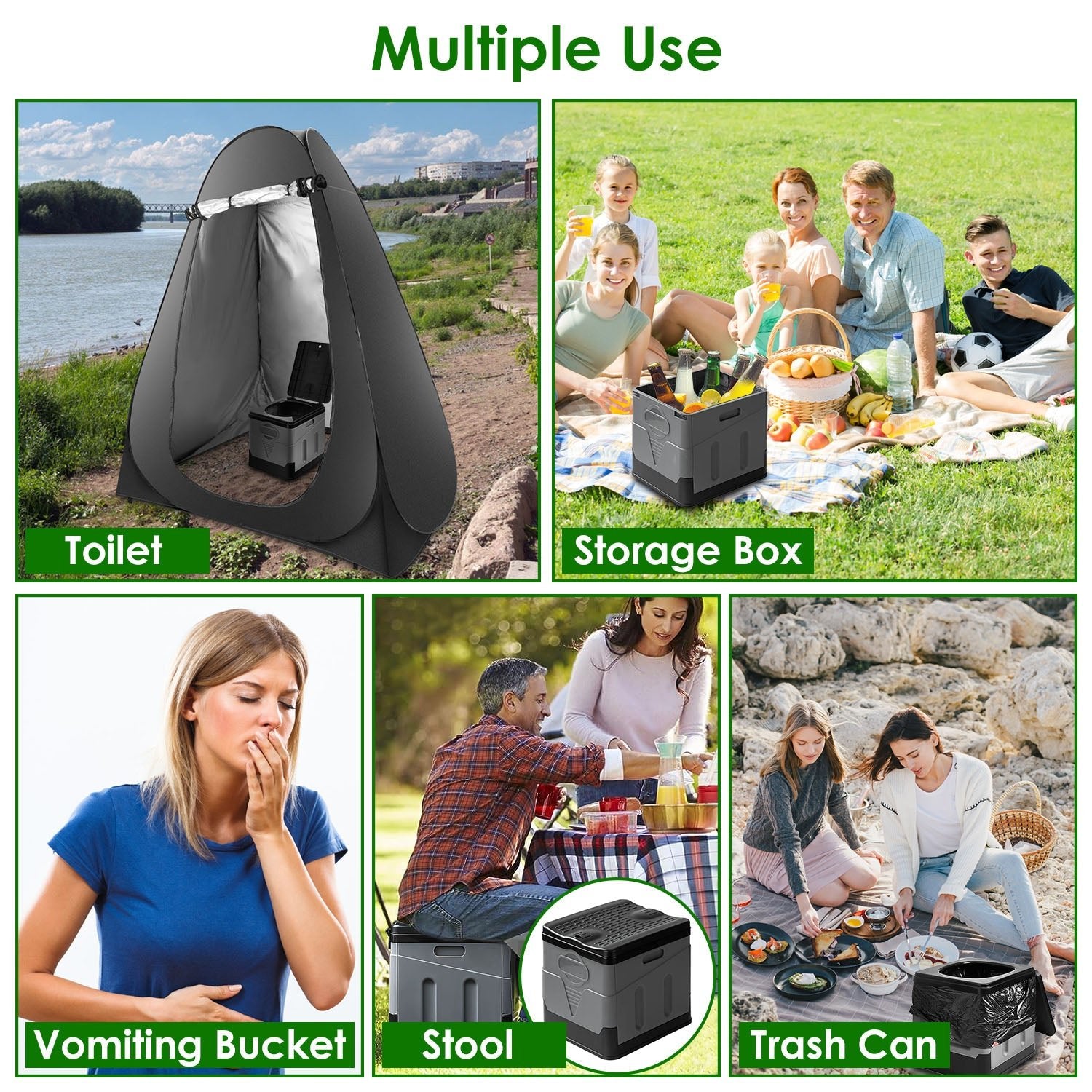GBruno Portable Toilet for Car Camping - THE ONLY Mars Emporium