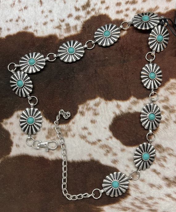 Glory of Morning Concho Belt - THE ONLY Mars Emporium