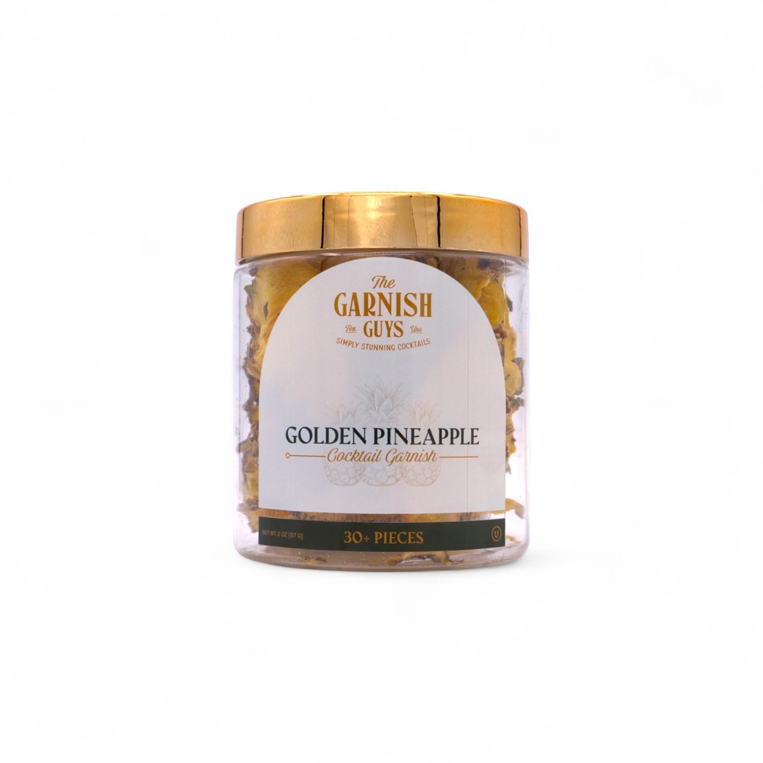 Golden Pineapple Garnish - THE ONLY Mars Emporium