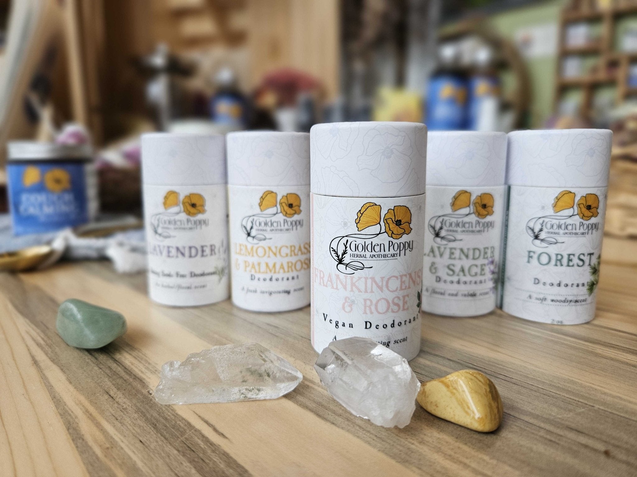 Golden Poppy Deodorant - THE ONLY Mars Emporium