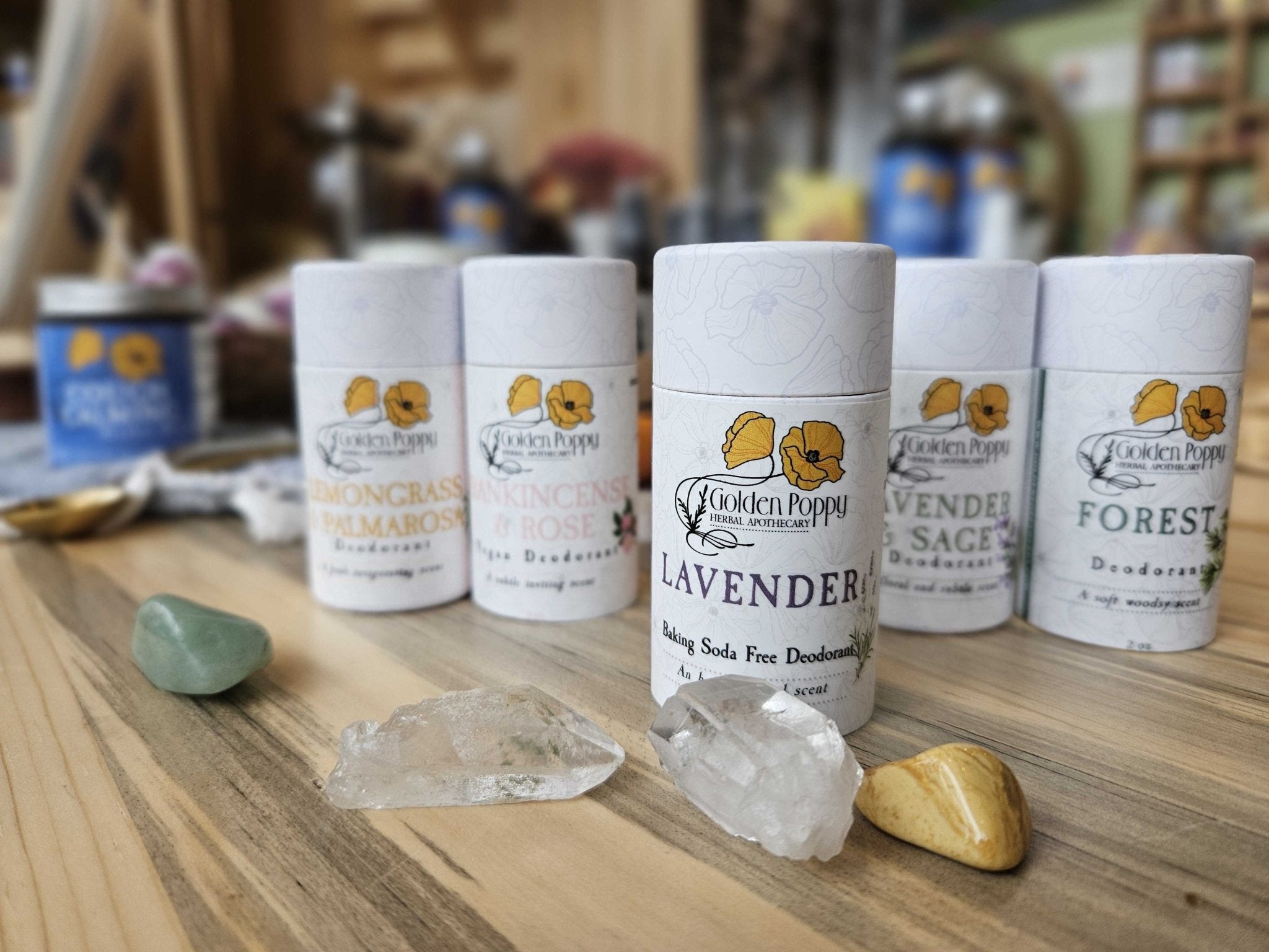 Golden Poppy Deodorant - THE ONLY Mars Emporium