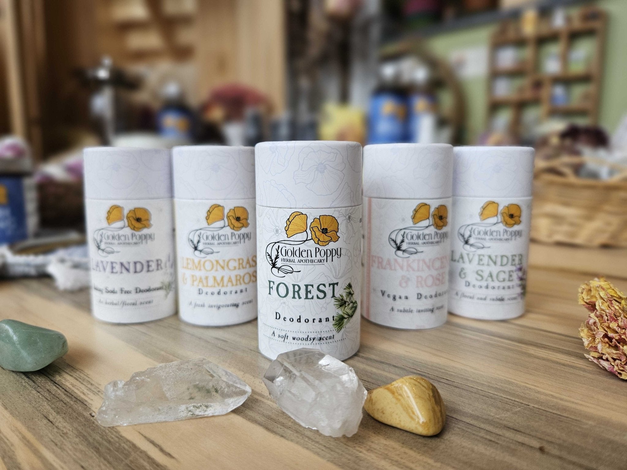 Golden Poppy Deodorant - THE ONLY Mars Emporium