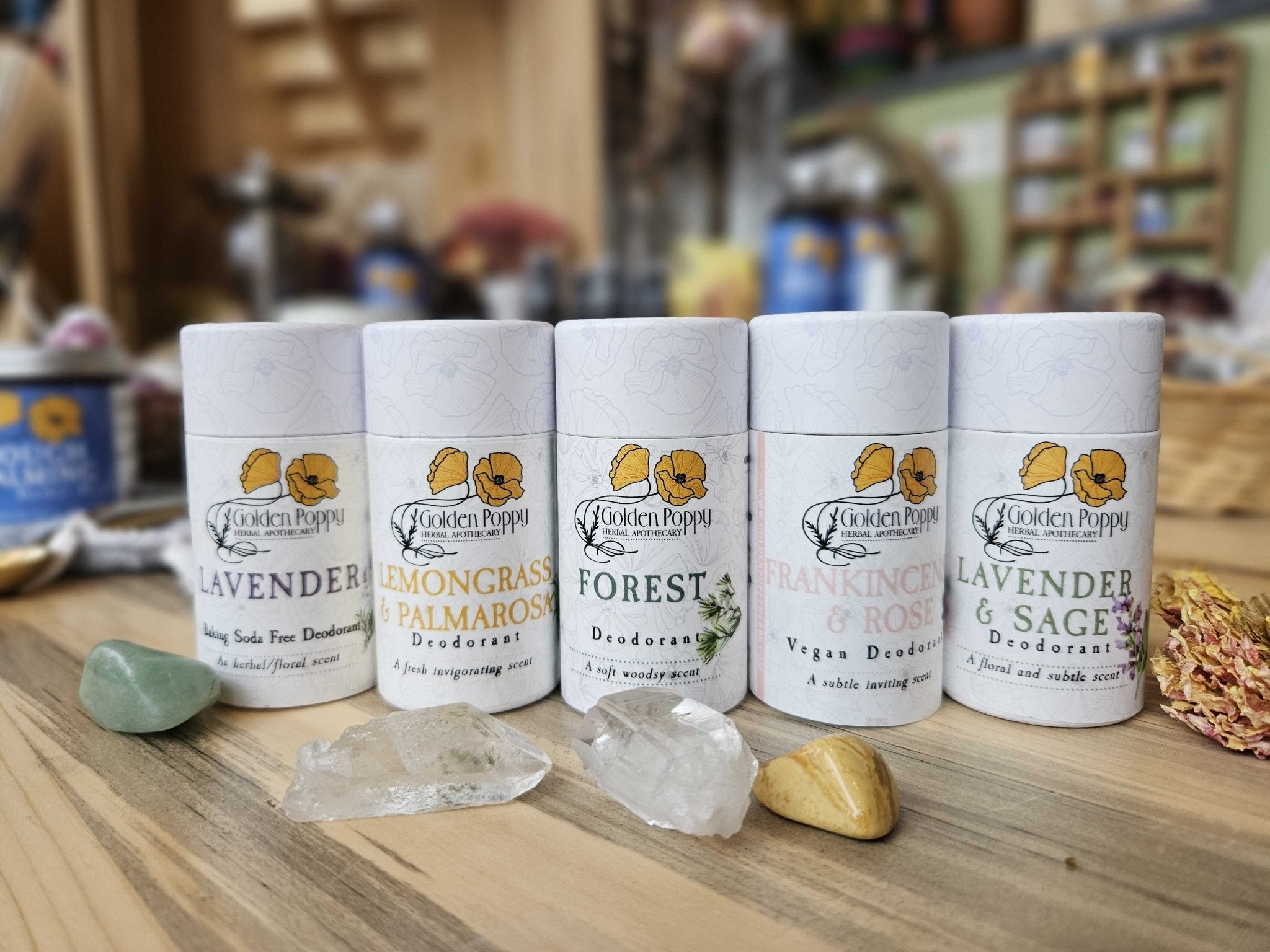 Golden Poppy Deodorant - THE ONLY Mars Emporium