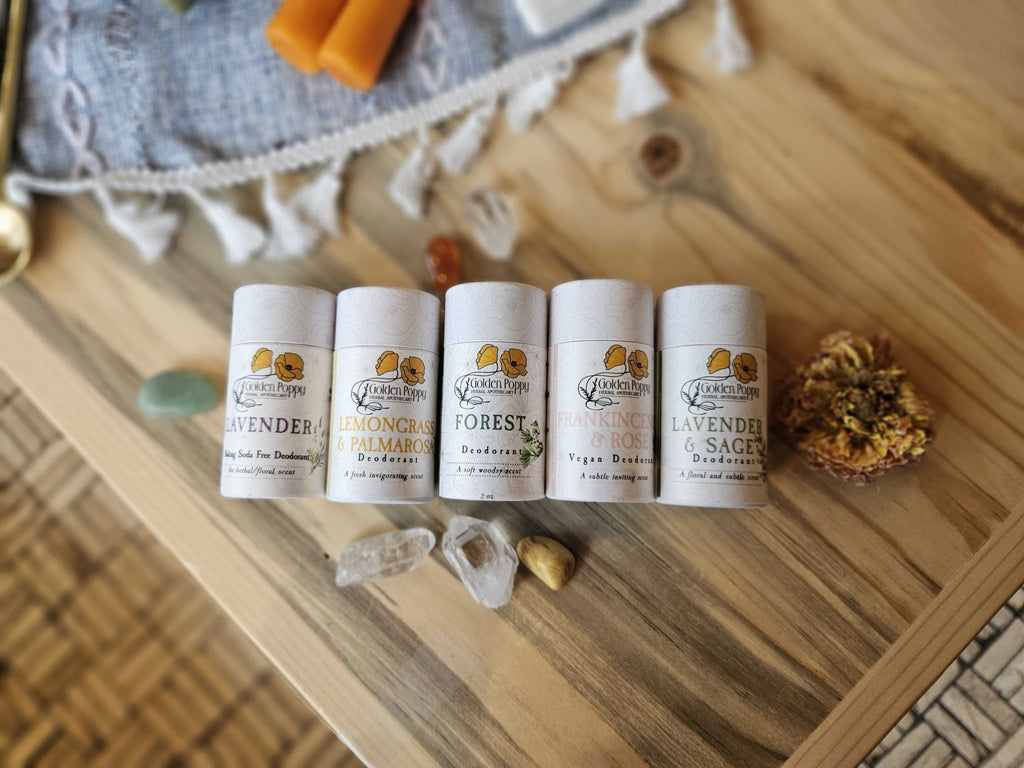 Golden Poppy Deodorant - THE ONLY Mars Emporium