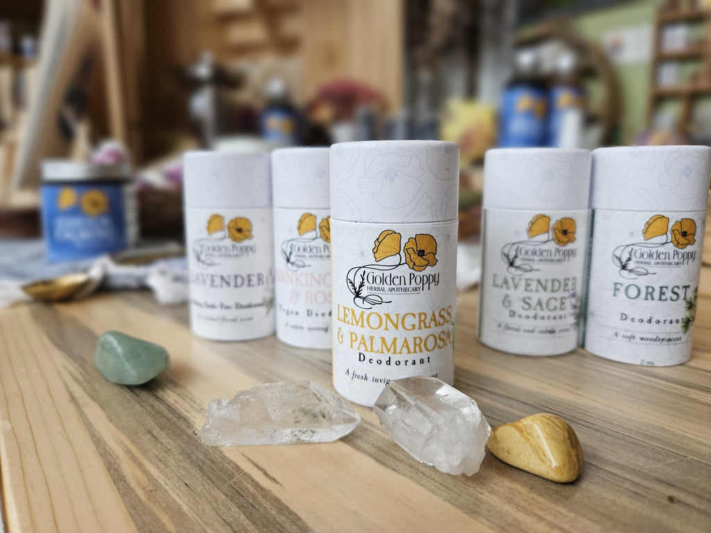 Golden Poppy Deodorant - THE ONLY Mars Emporium