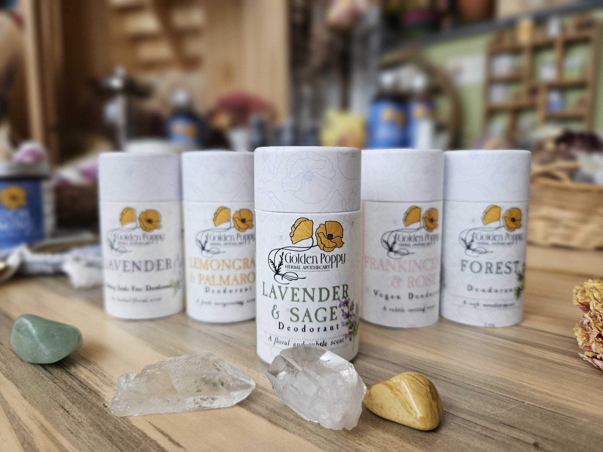 Golden Poppy Deodorant - THE ONLY Mars Emporium