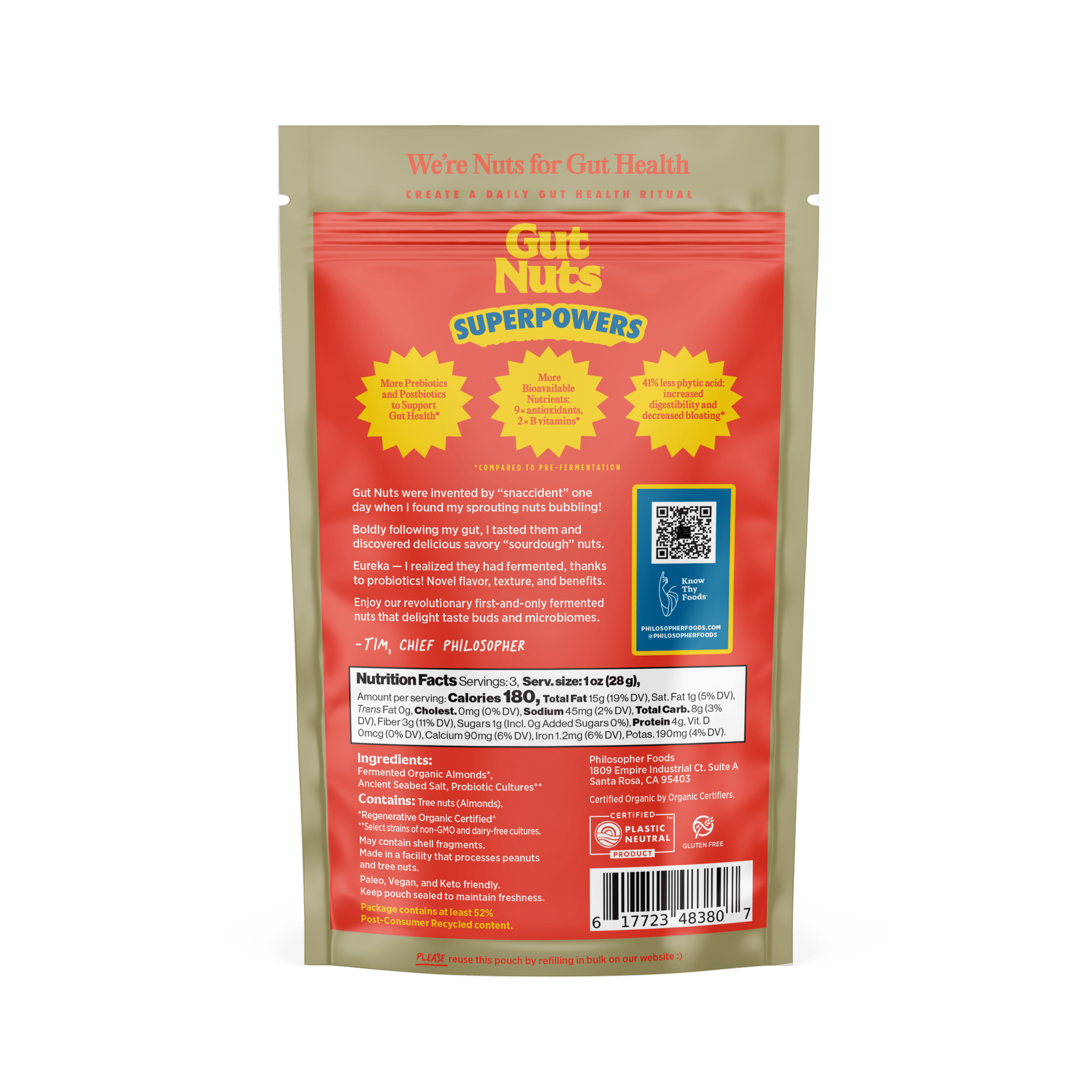 Gut Nuts - Fermented Almonds - THE ONLY Mars Emporium