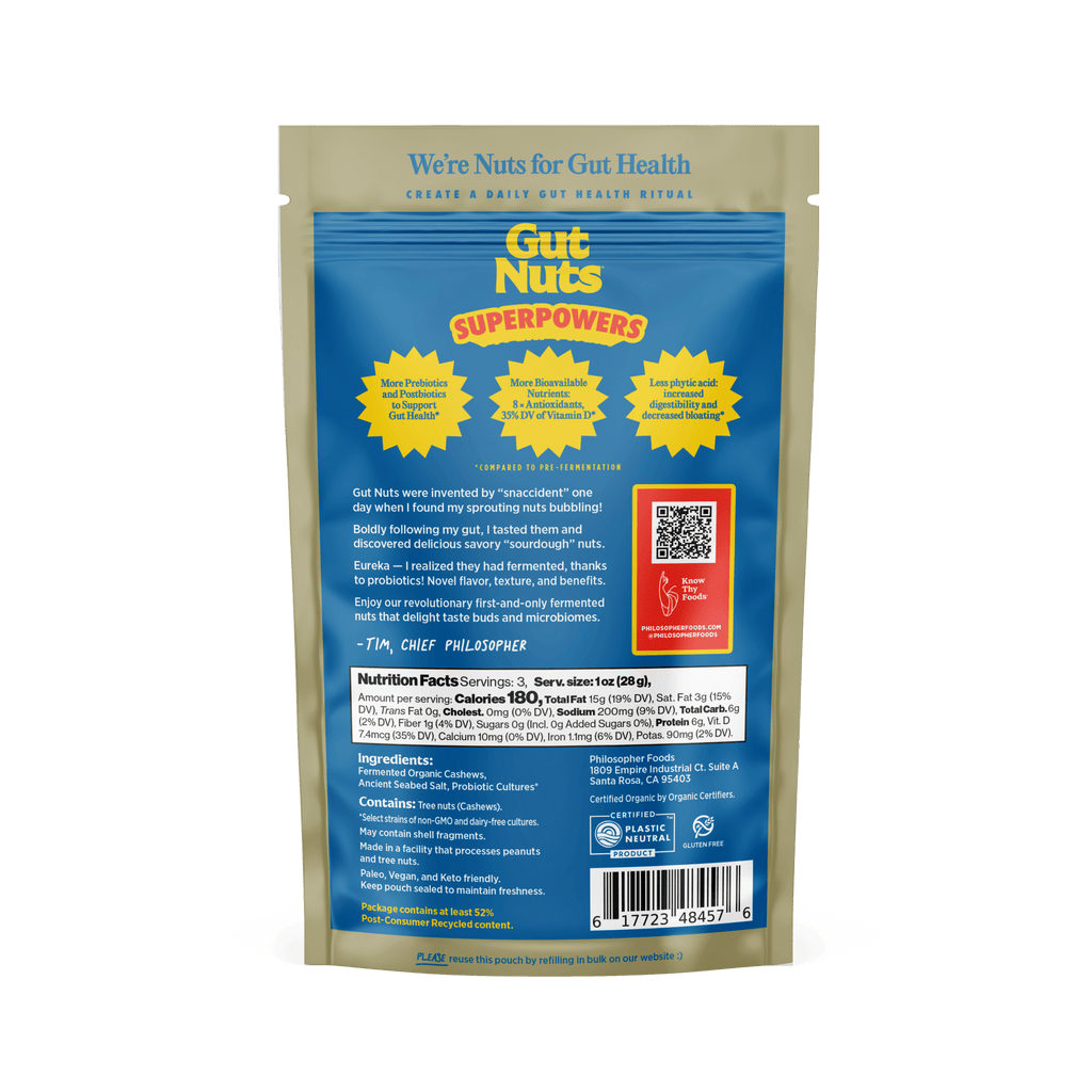 Gut Nuts - Fermented Cashews - THE ONLY Mars Emporium