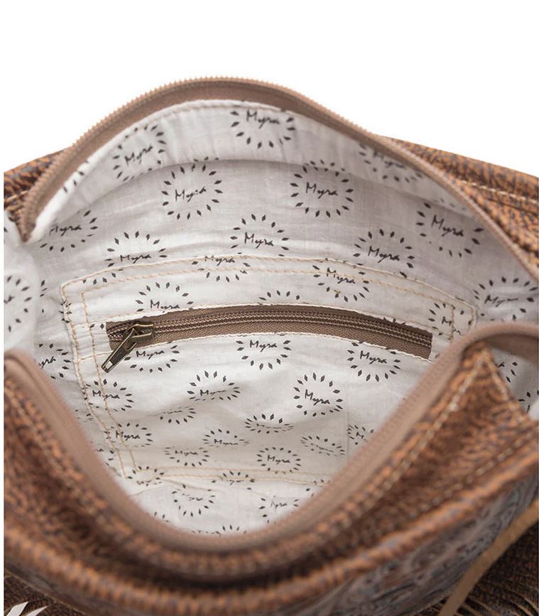 Hand tooled Fringe Bag - THE ONLY Mars Emporium