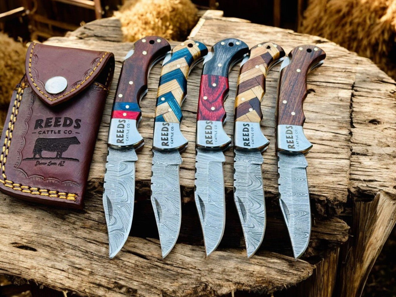 Holiday Gift Pack: Set of 5 Folding Pocket Knives – Black Friday & Christmas Sale - THE ONLY Mars Emporium