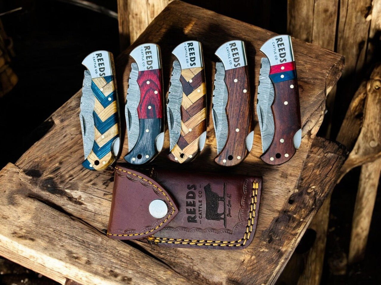 Holiday Gift Pack: Set of 5 Folding Pocket Knives – Black Friday & Christmas Sale - THE ONLY Mars Emporium