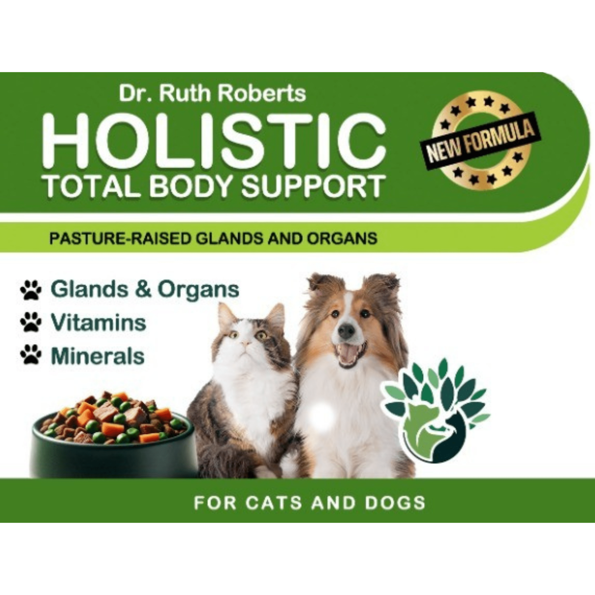 Holistic Total Body Support – Multivitamin & Glandular Support for Dogs and Cats - THE ONLY Mars Emporium