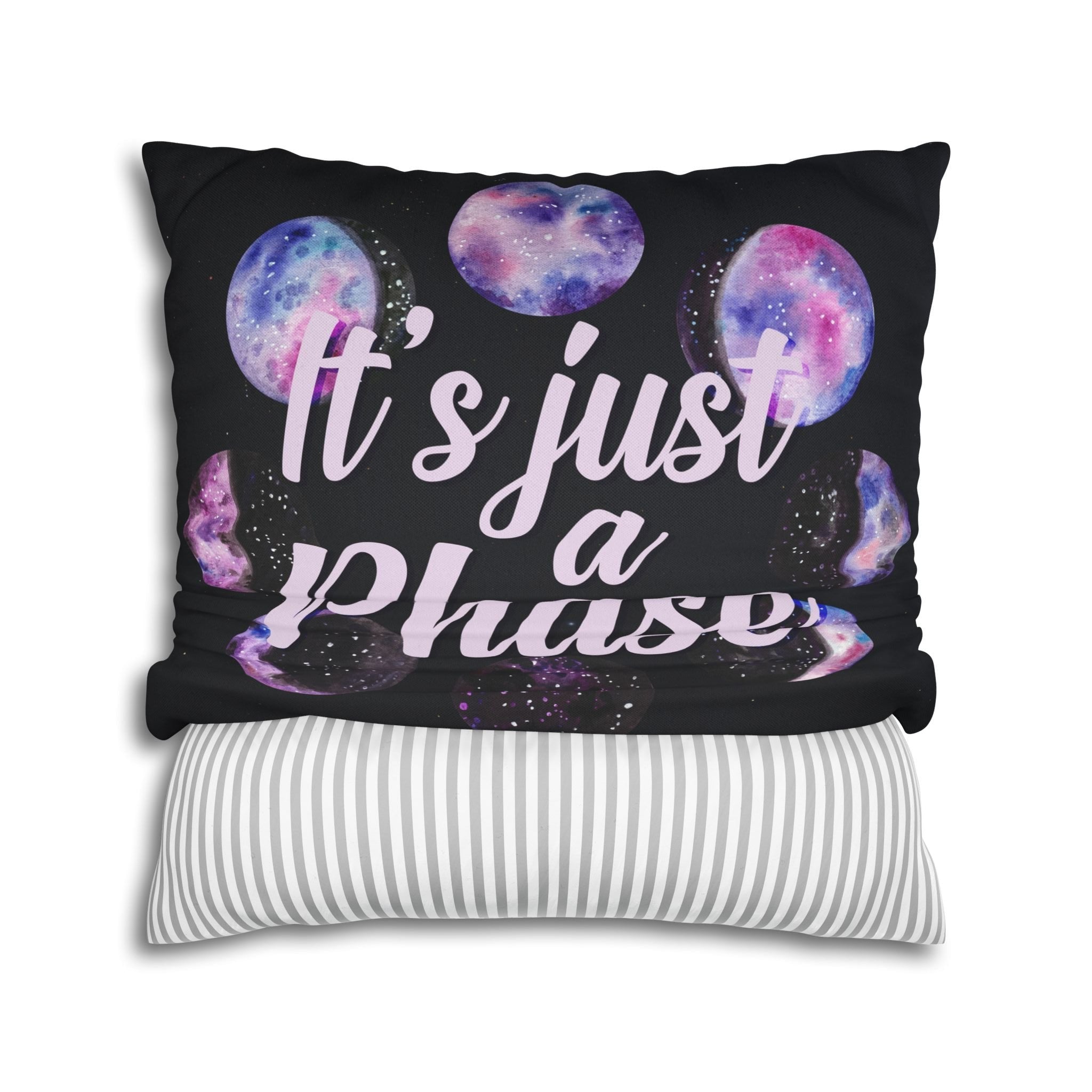"It's Just a Phase" Throw Pillow - THE ONLY Mars Emporium