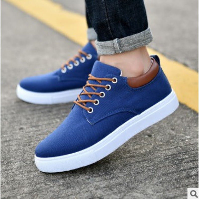 Korean Breathable Men's Casual Canvas Sport Shoes Sneakers - THE ONLY Mars Emporium