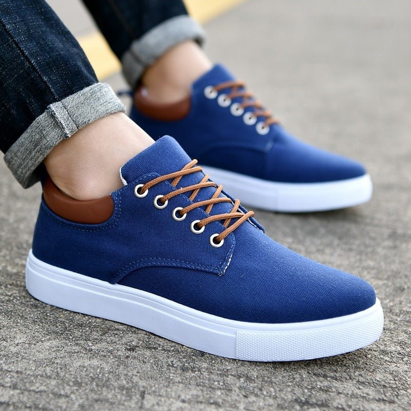 Korean Breathable Men's Casual Canvas Sport Shoes Sneakers - THE ONLY Mars Emporium