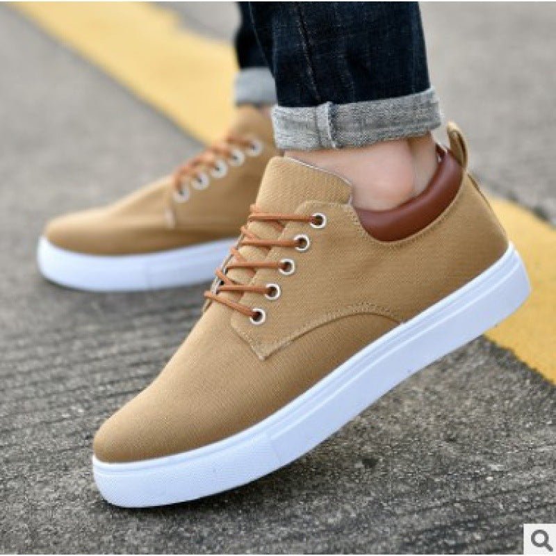 Korean Breathable Men's Casual Canvas Sport Shoes Sneakers - THE ONLY Mars Emporium