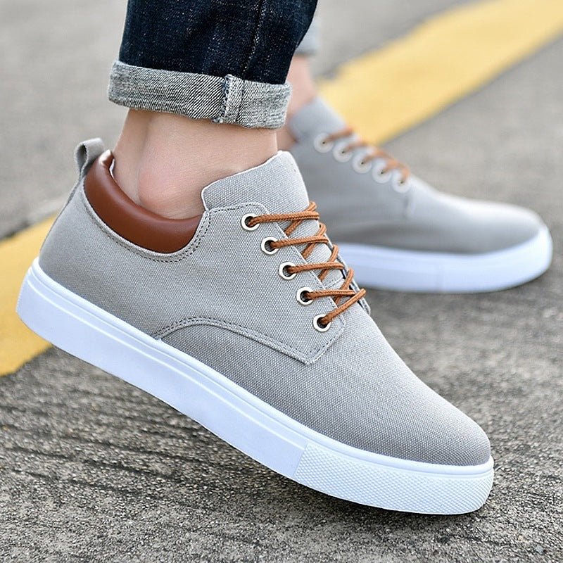 Korean Breathable Men's Casual Canvas Sport Shoes Sneakers - THE ONLY Mars Emporium