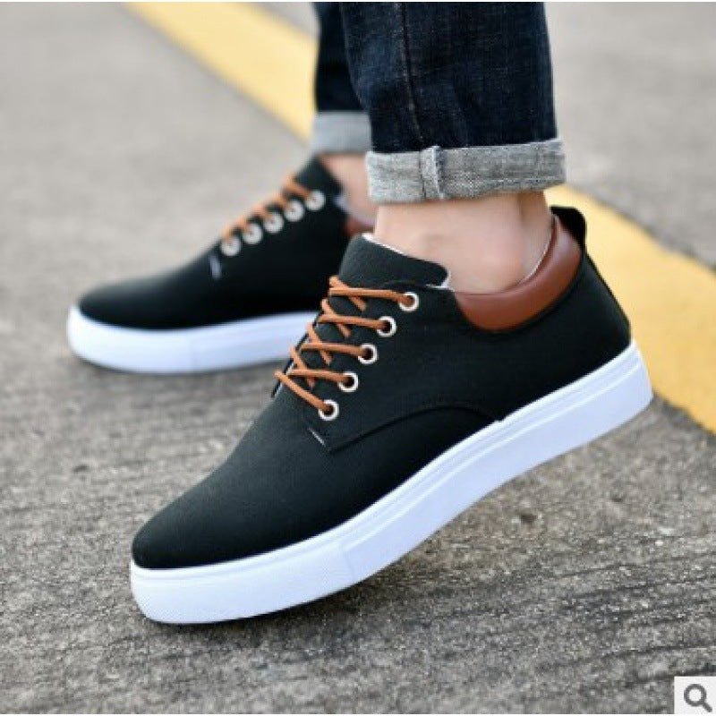 Korean Breathable Men's Casual Canvas Sport Shoes Sneakers - THE ONLY Mars Emporium