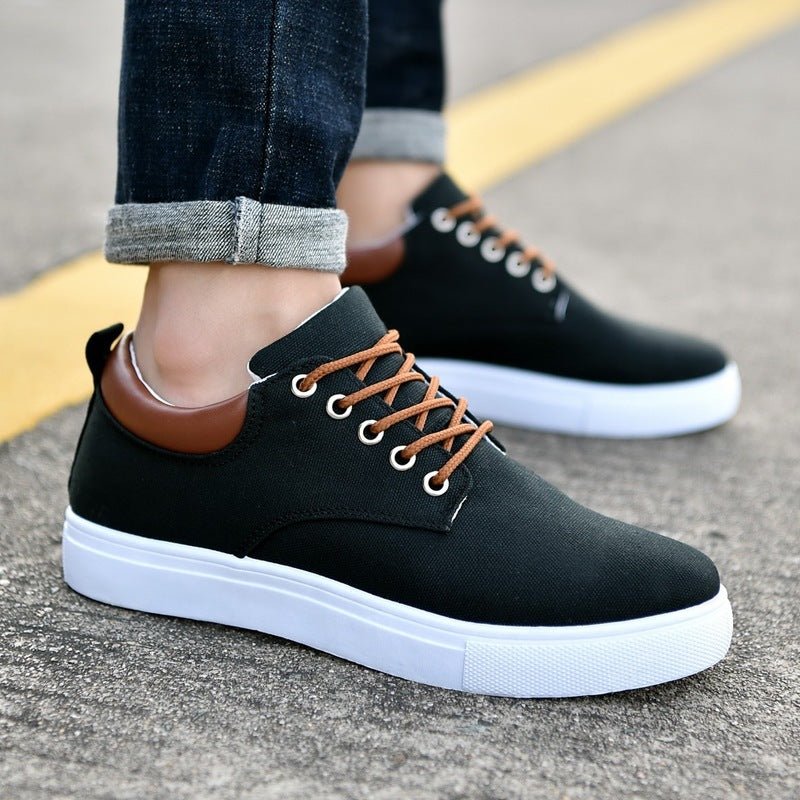 Korean Breathable Men's Casual Canvas Sport Shoes Sneakers - THE ONLY Mars Emporium